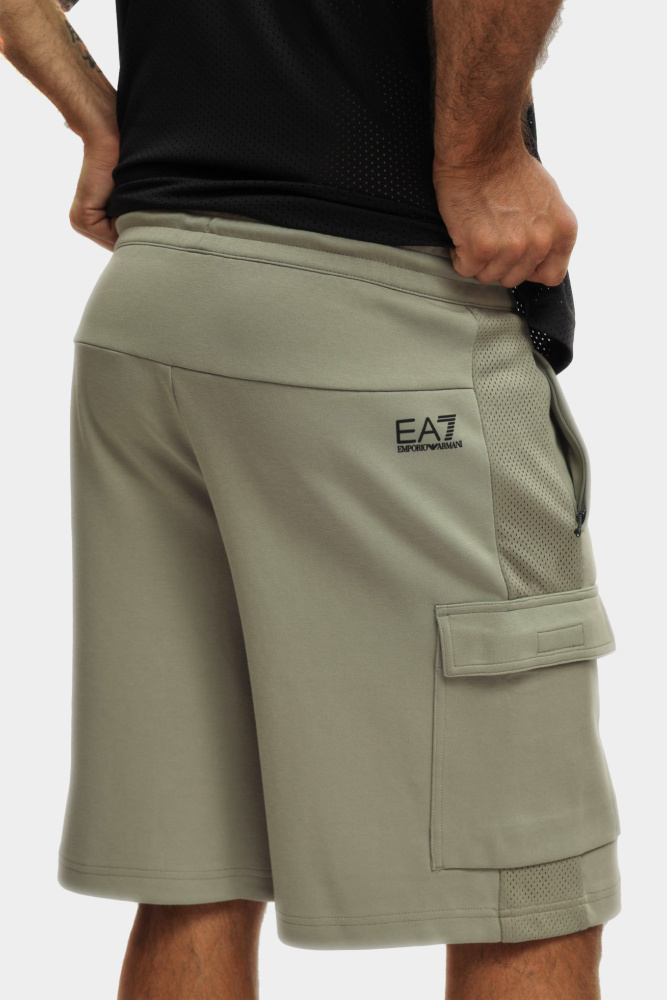 7M000326_AF12660 Шорты трикотажные EA7 Зеленый