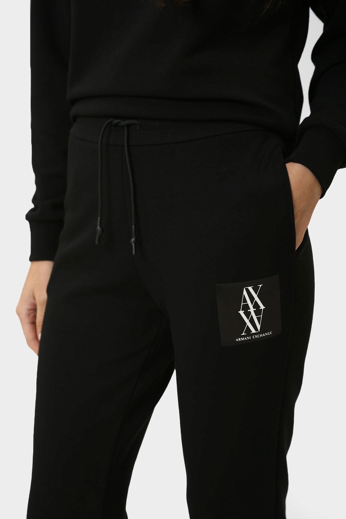 Брюки спортивные Armani Exchange Черный