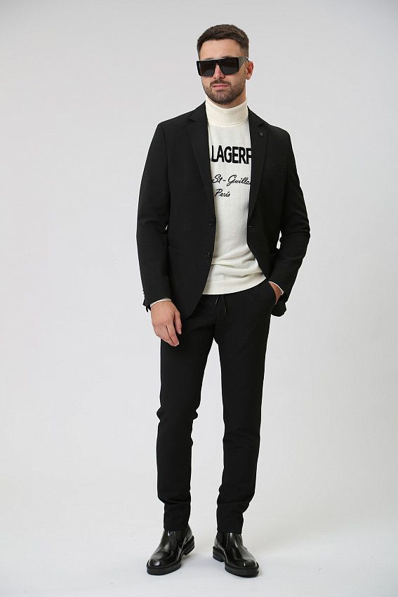 Пиджак классический Karl Lagerfeld Черный