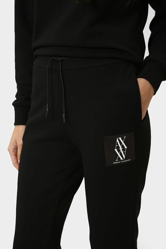 Брюки спортивные Armani Exchange Черный
