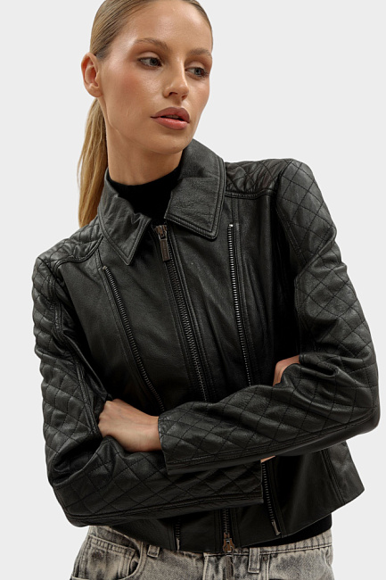 Куртка кожаная Armani Exchange