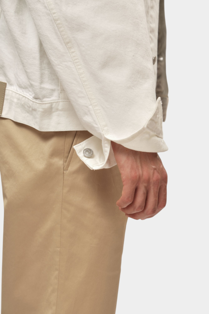 J30J327586 Куртка джинсовая Calvin Klein Jeans Молочный