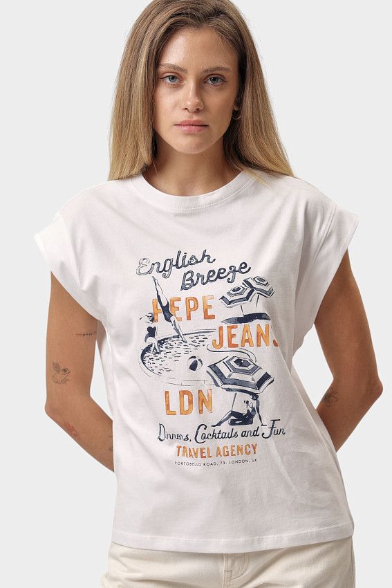 Футболка Pepe Jeans Белый