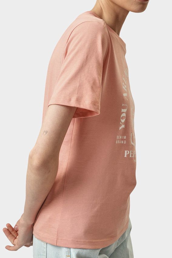 Футболка Pepe Jeans Розовый