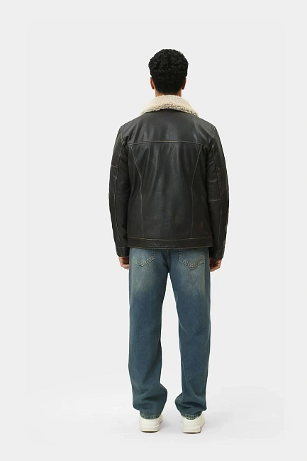 Куртка кожаная Mustang