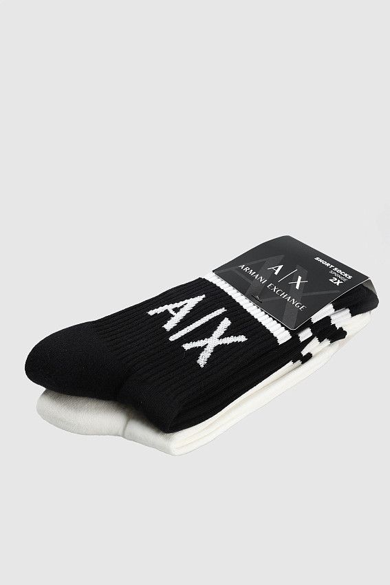 Носки 2 шт Armani Exchange Черный