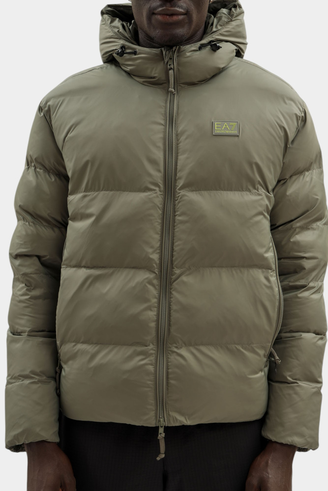 7M000694_AF15956 Куртка пуховая EA7 Зеленый