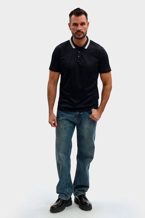 Поло Karl Lagerfeld Синий