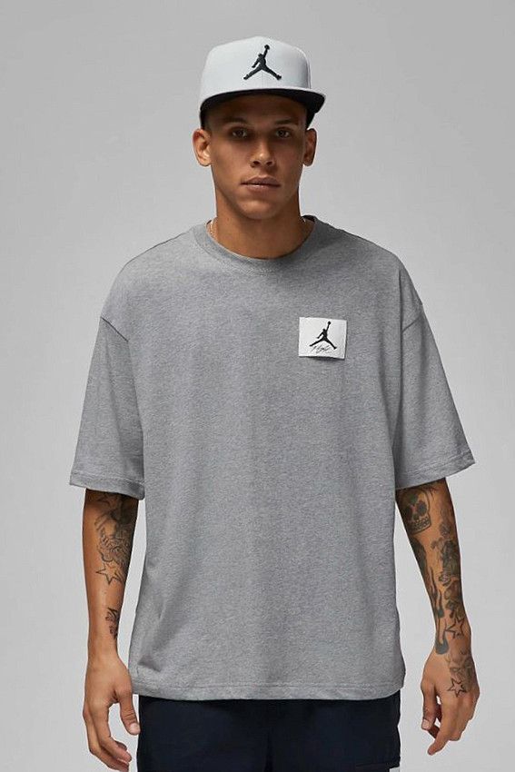 Футболка х/б Nike Серый