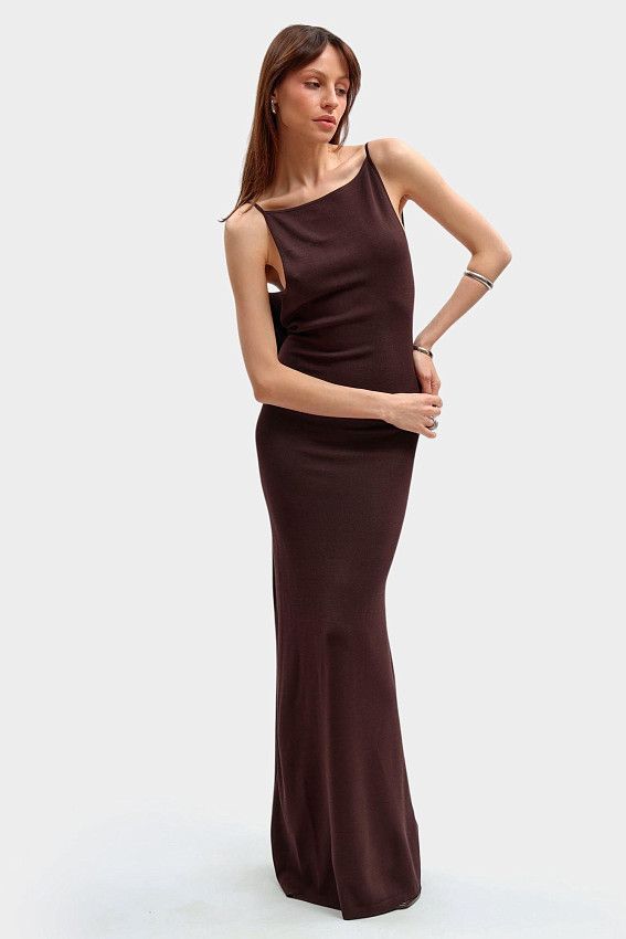 Платье Trussardi Коричневый