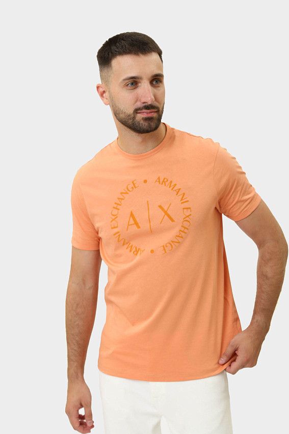 Футболка Armani Exchange Коричневый