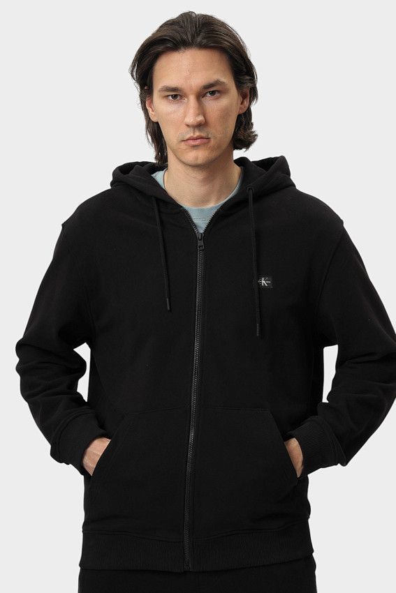 Толстовка с капюшоном Calvin Klein Jeans Черный