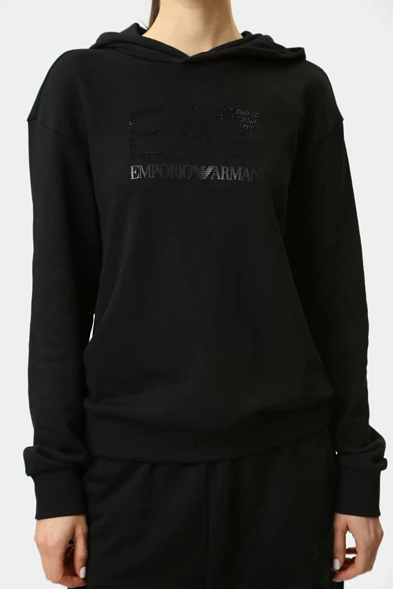 Худи EA7 Черный