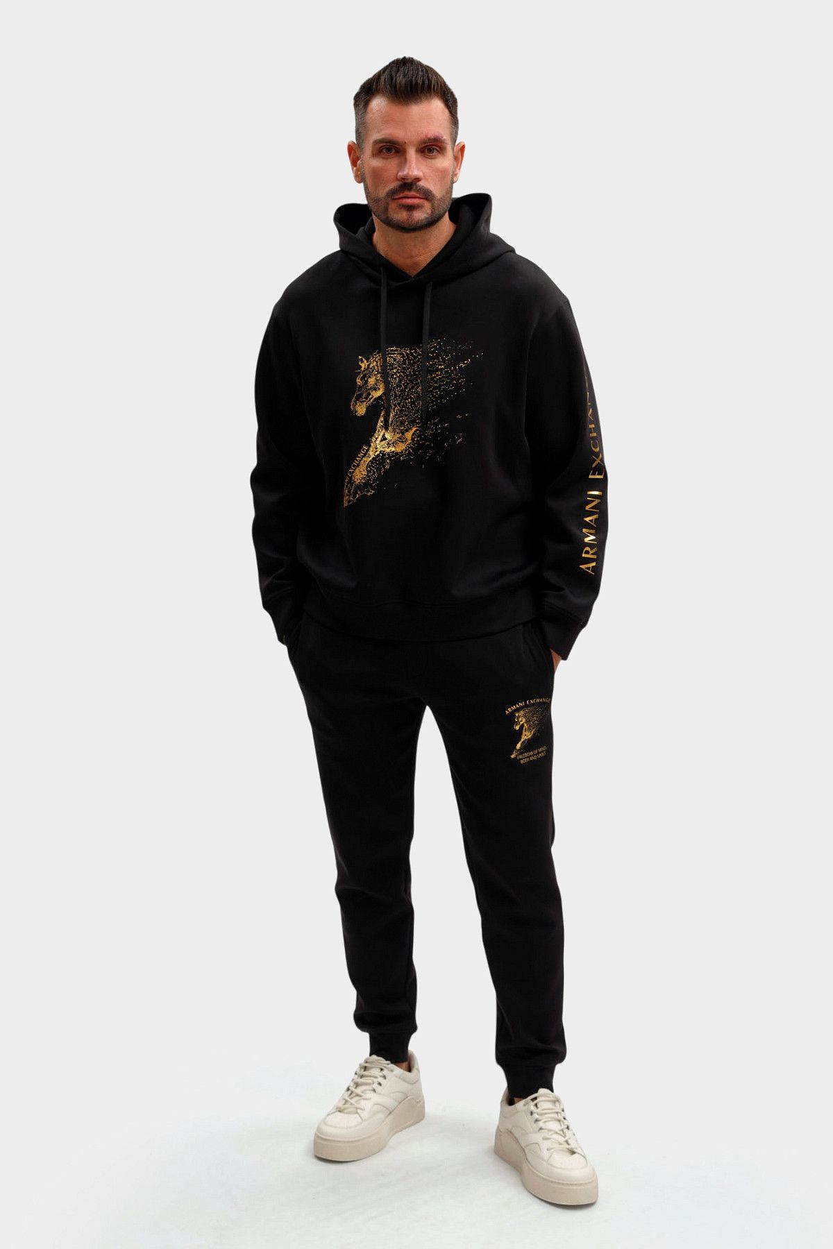 Худи Armani Exchange Черный