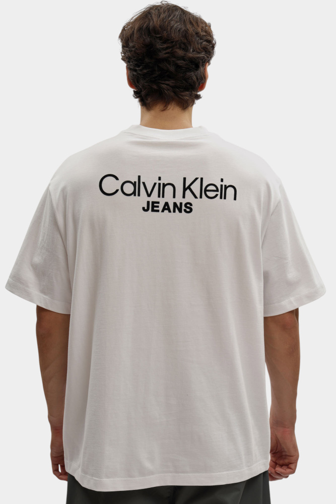 LV04RD825G Футболка Calvin Klein Jeans Белый
