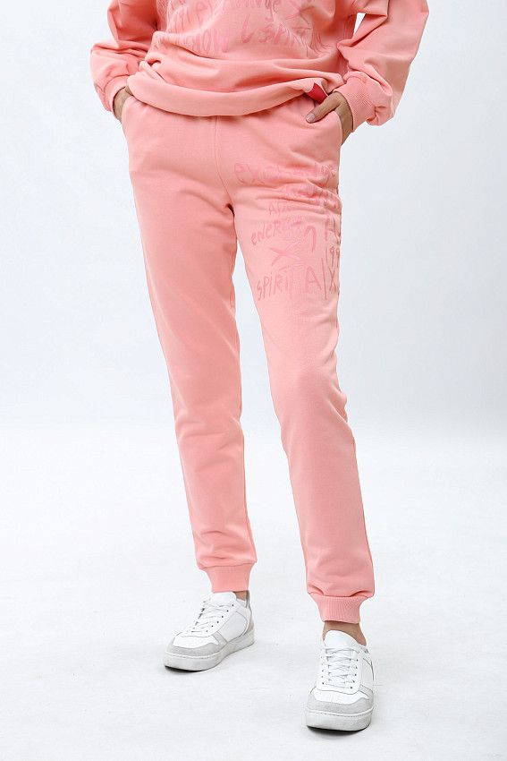 Брюки спортивные джоггеры Armani Exchange Розовый