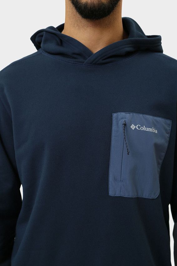Джемпер с капюшоном Columbia Синий