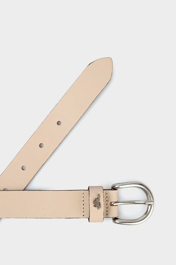Ремень Mustang Бежевый