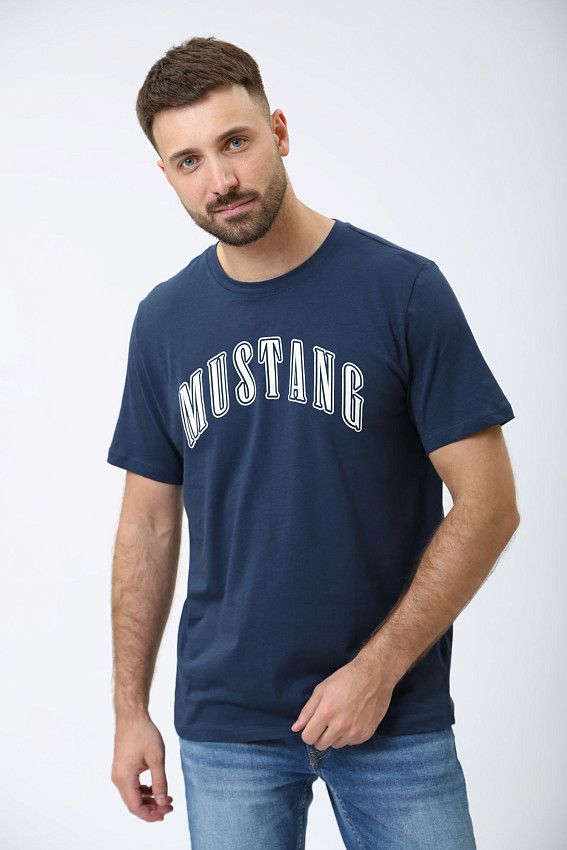 Футболка Mustang Синий