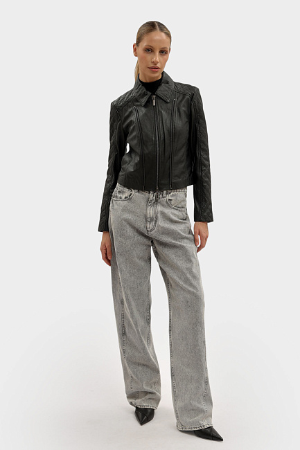 Куртка кожаная Armani Exchange