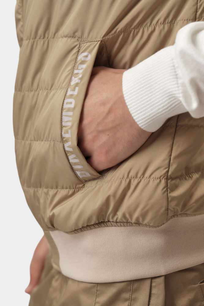 BMG0765 Жилет Bikkembergs Бежевый