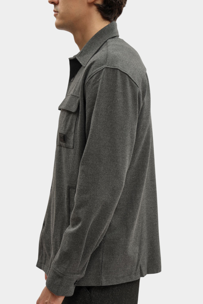 554566_605980 Рубашка Karl Lagerfeld Серый