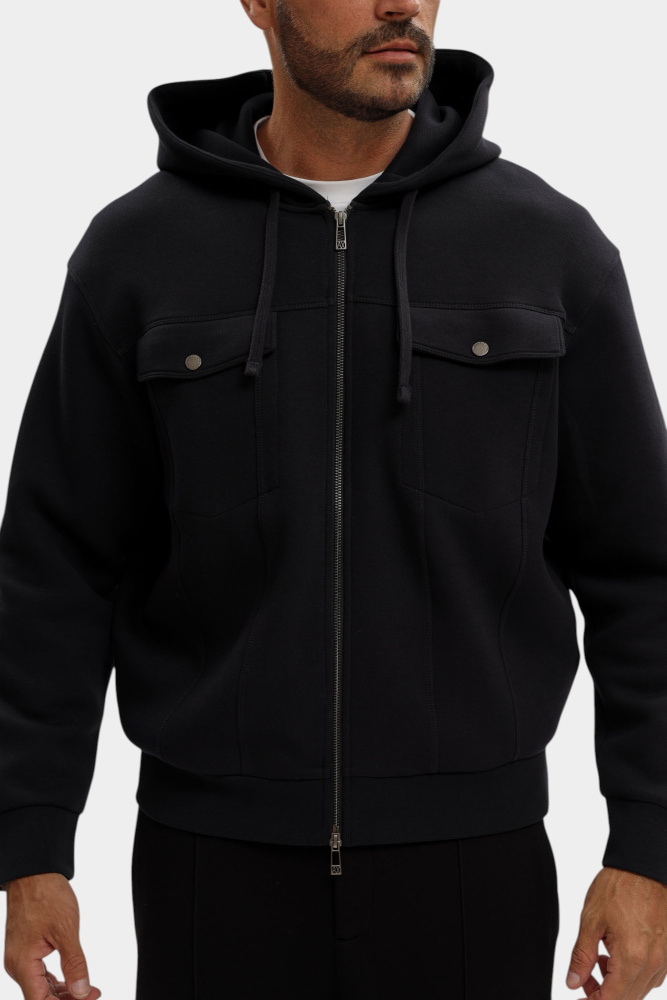 XM000967_AF16222 Толстовка с капюшоном Armani Exchange Синий