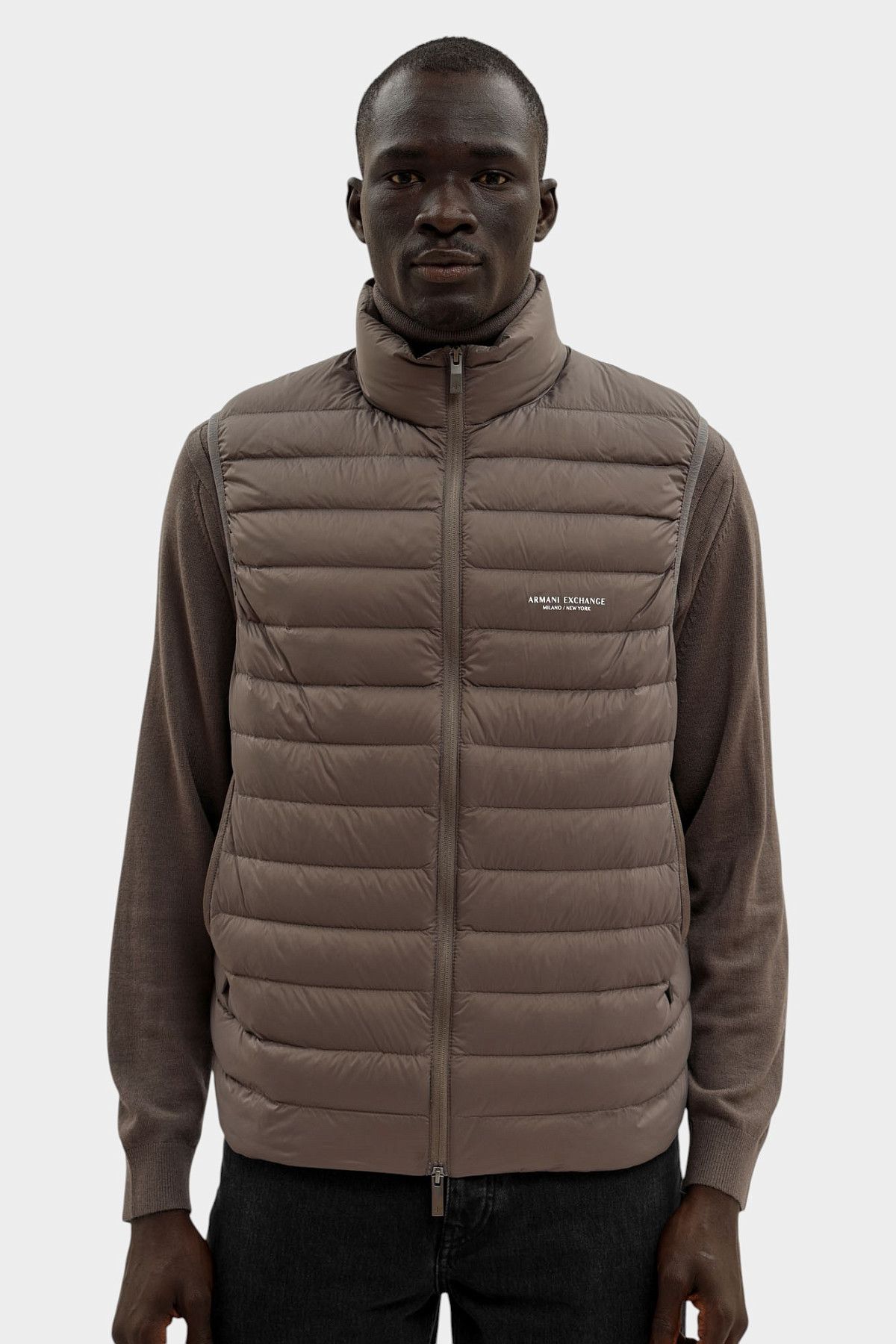 Жилет утепленный Armani Exchange Серый