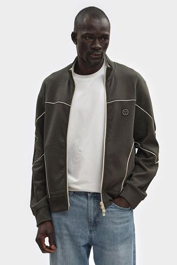 Куртка лёгкая хлопковая коричневая Armani Exchange