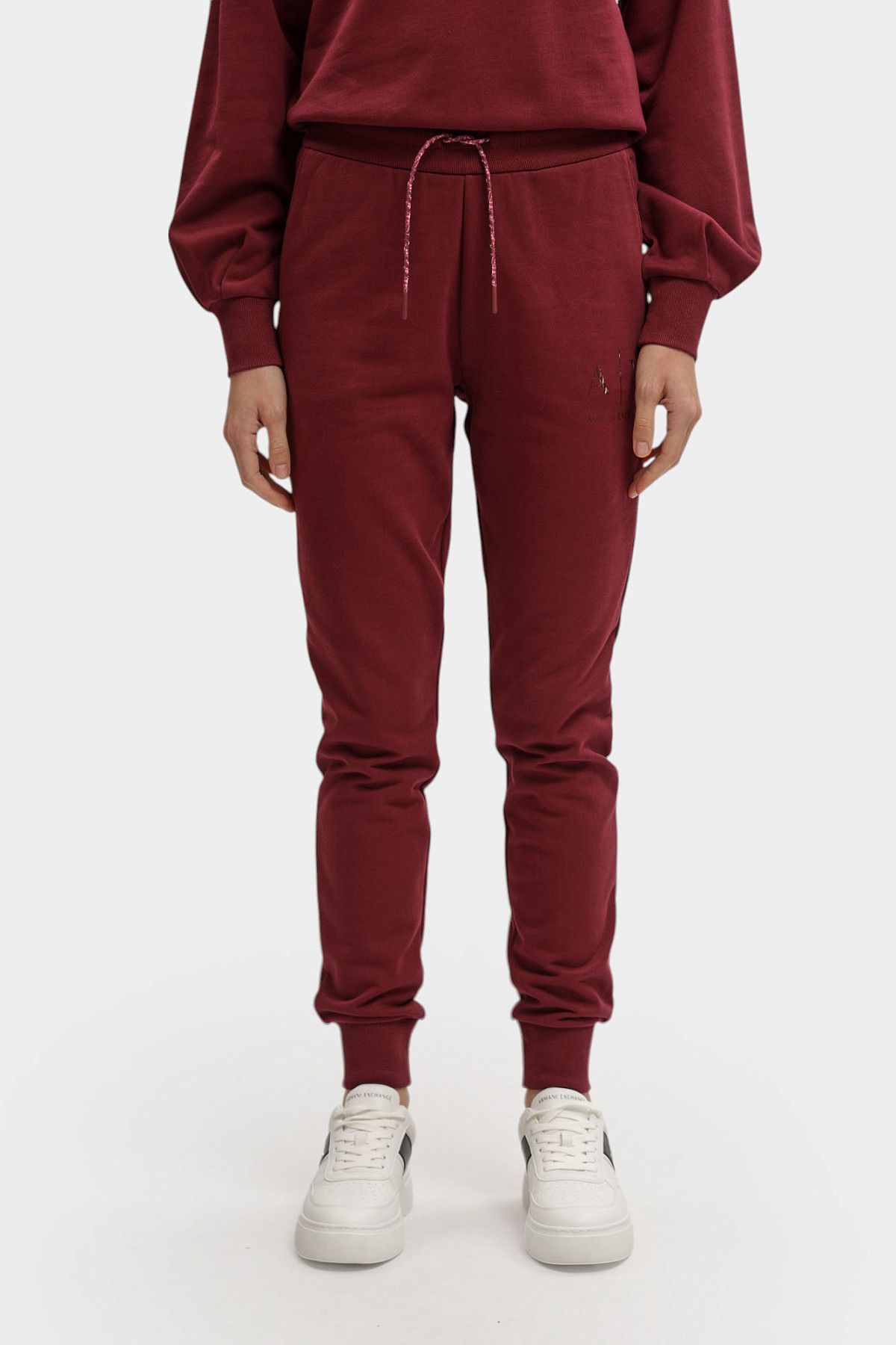 Брюки спортивные Armani Exchange Бордовый