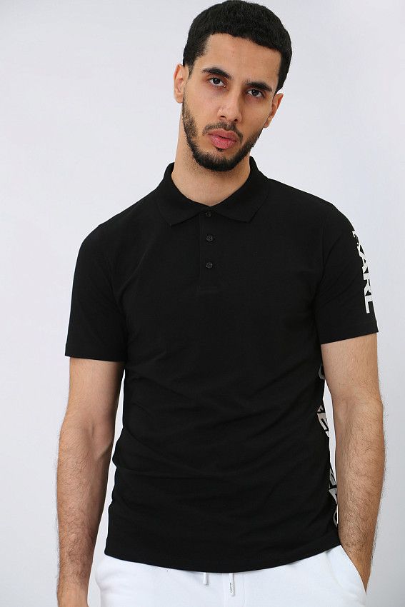 Поло Karl Lagerfeld Черный