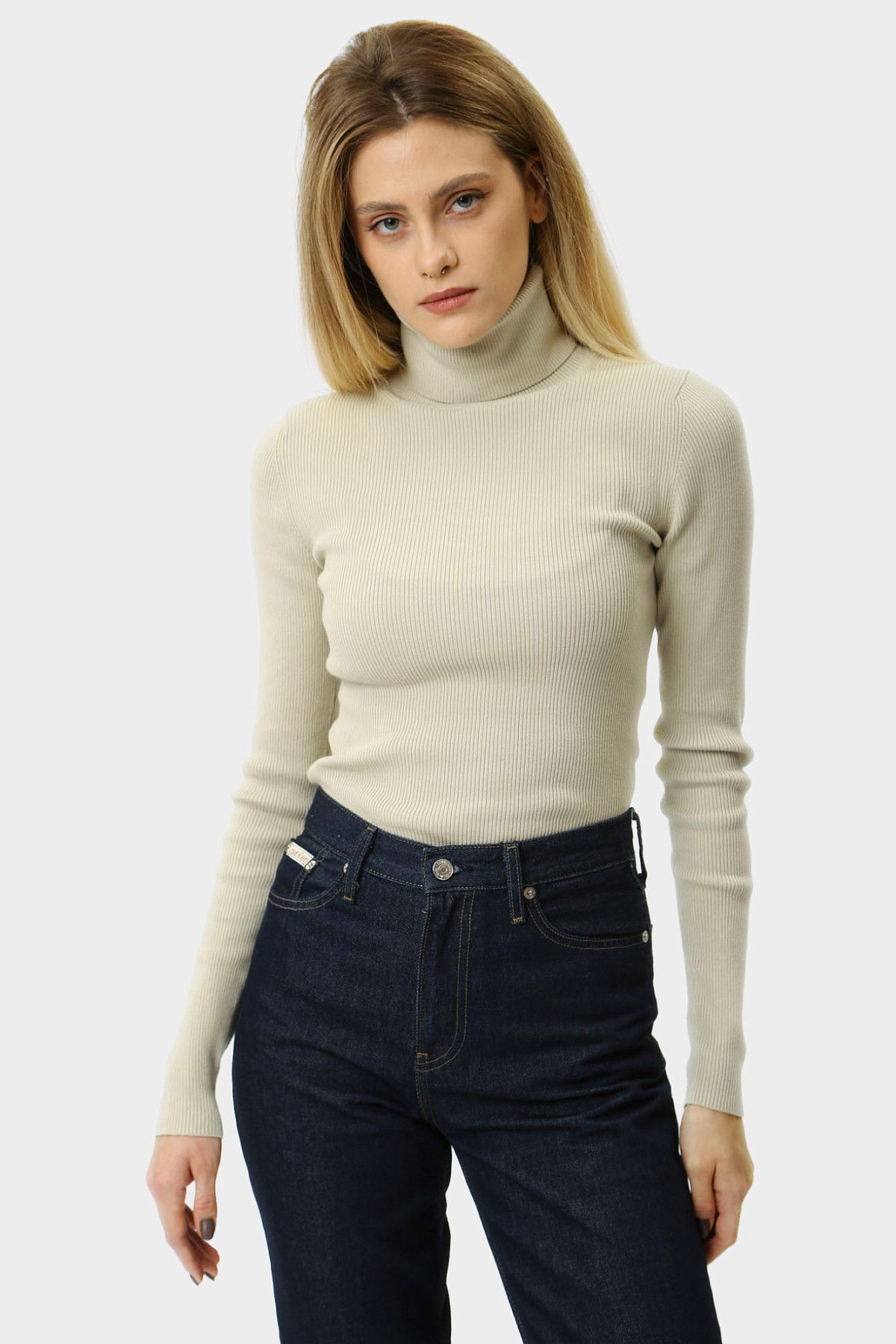 Водолазка Calvin Klein Jeans Бежевый