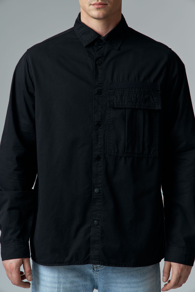 VM-OMA-020-431 Рубашка с длинным рукавом Van Mich Черный