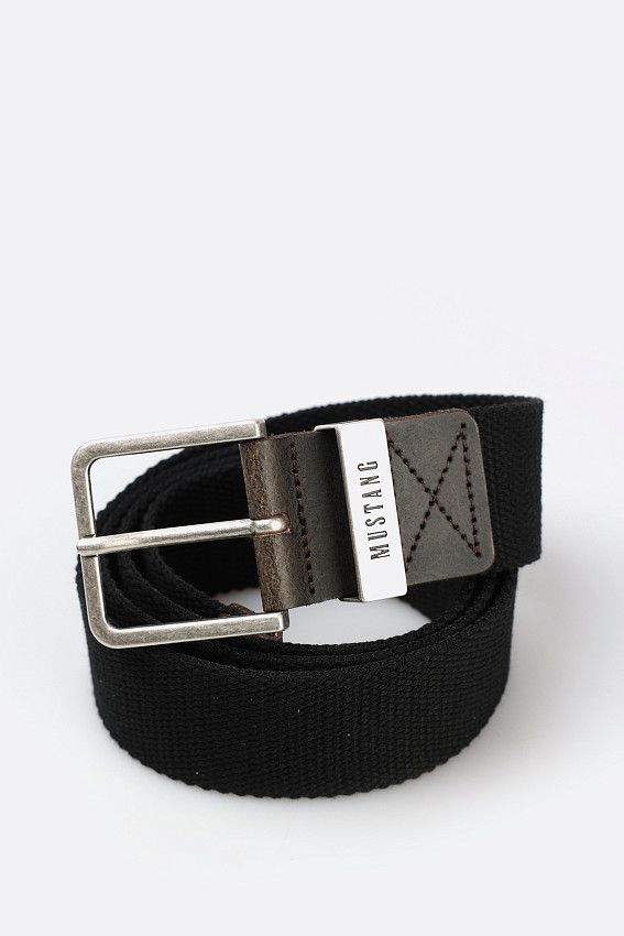 Ремень Mustang Черный