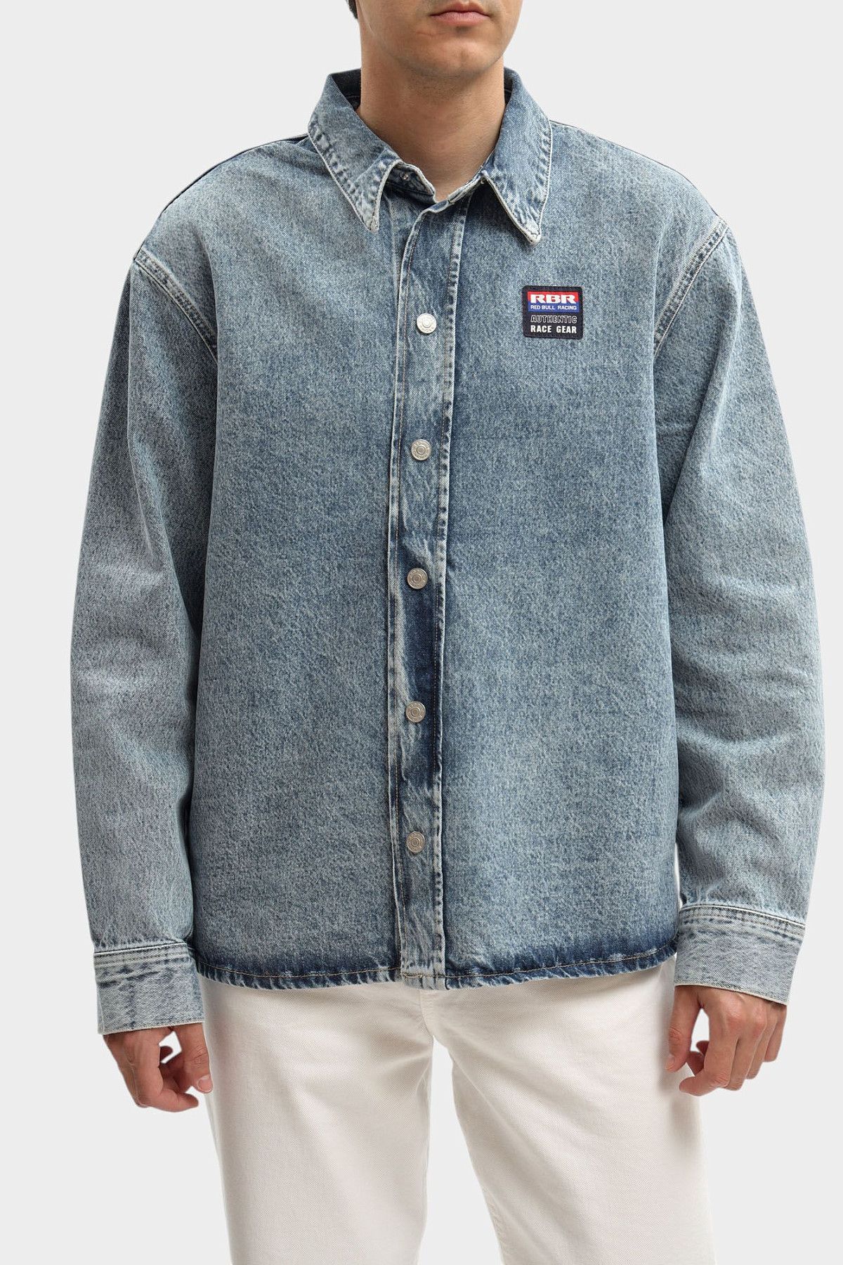 Рубашка джинсовая Pepe Jeans Синий