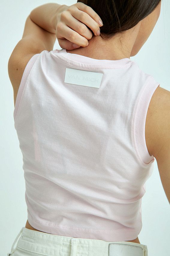 Кроп-топ Van Mich Розовый