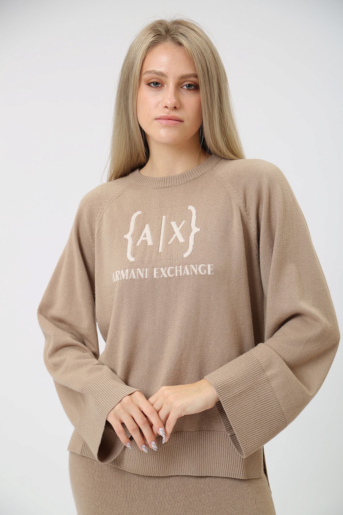 Джемпер Armani Exchange Бежевый