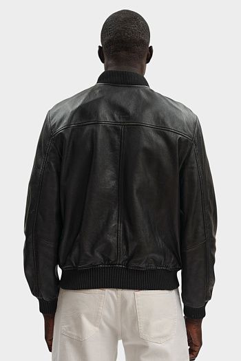 Куртка кожаная Trussardi