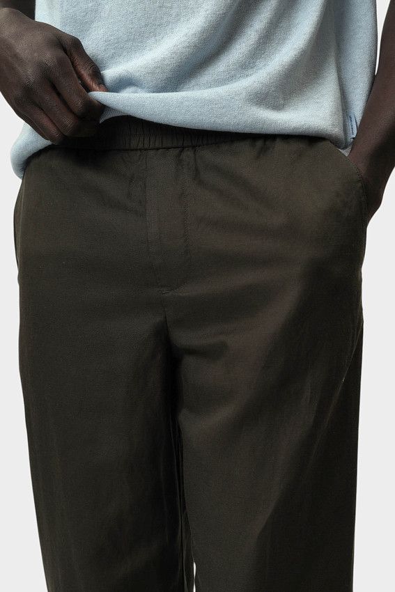 Брюки льняные Armani Exchange Хаки