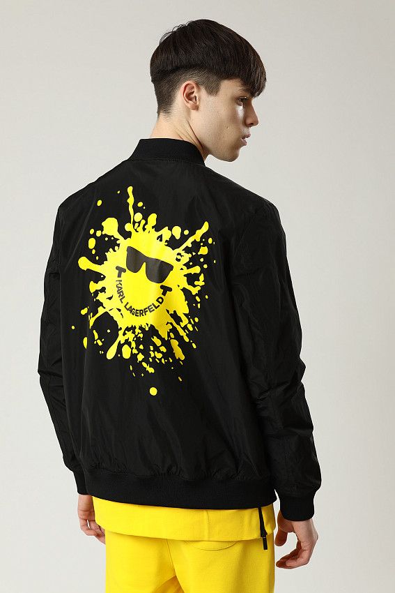 Куртка бомбер Karl Lagerfeld Черный