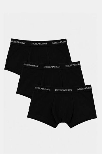 Трусы 3 шт из хлопка Emporio Armani