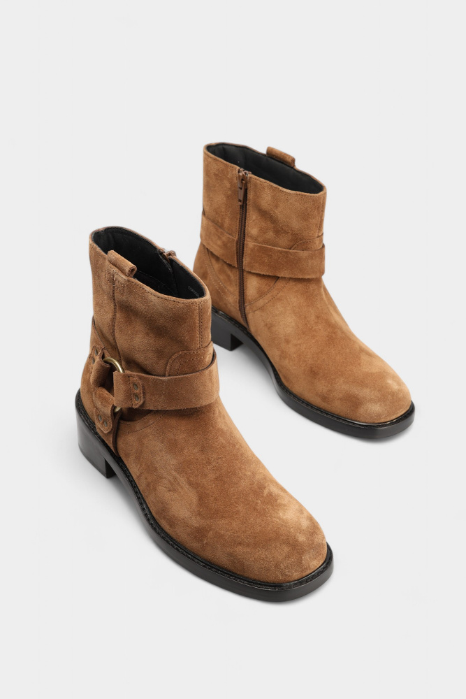 D565QB00022 Казаки Geox Коричневый