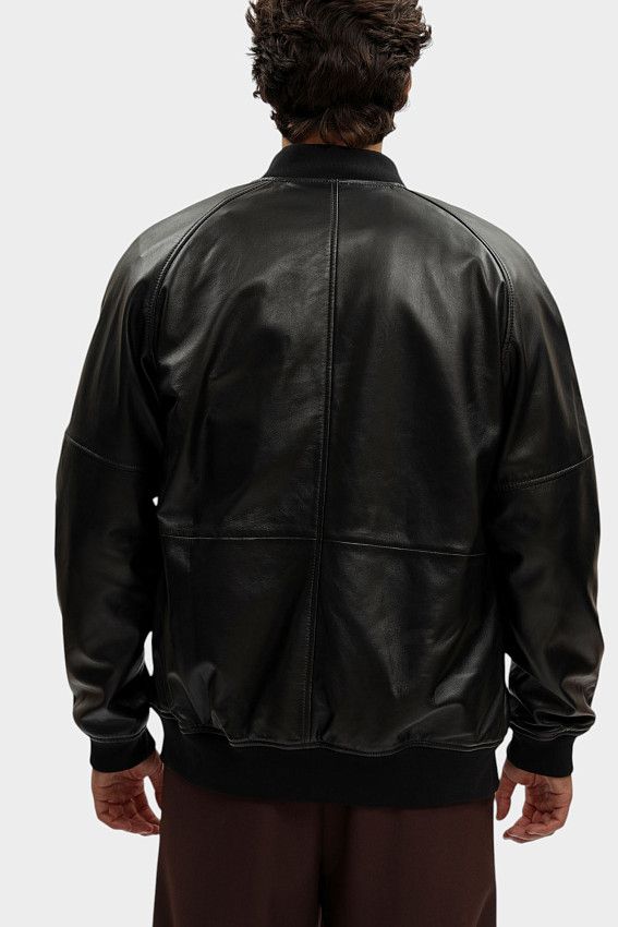 Куртка кожаная Strellson Черный