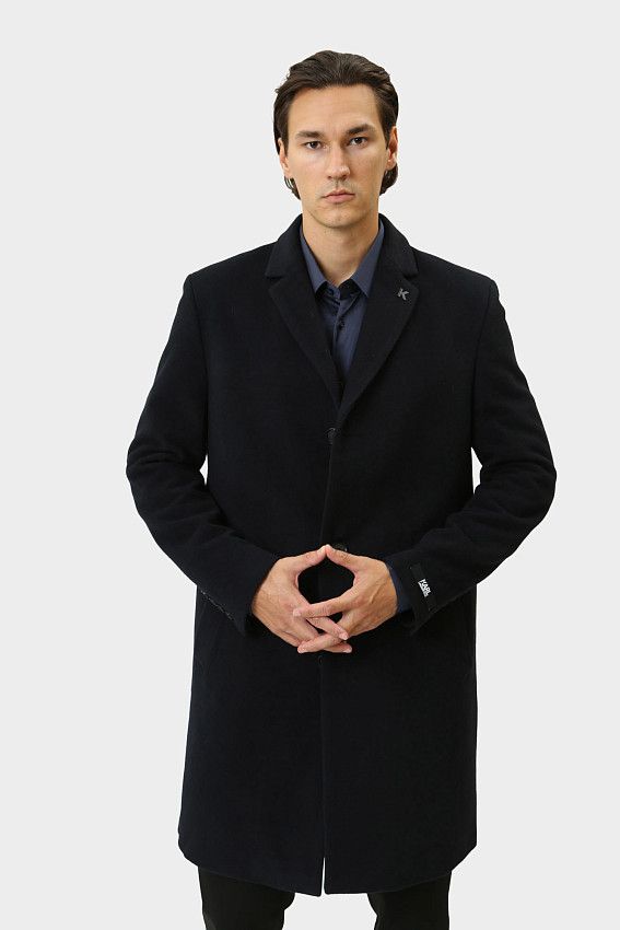 Пальто Karl Lagerfeld Синий
