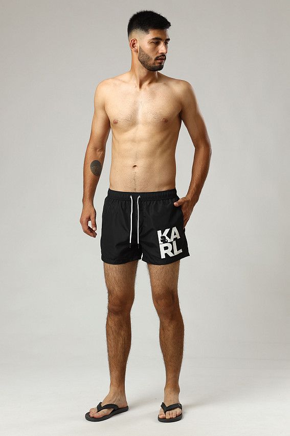 Шорты плавательные Karl Lagerfeld Черный