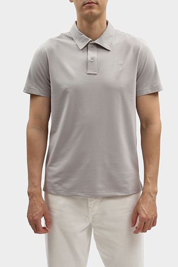 Поло хлопковое Trussardi