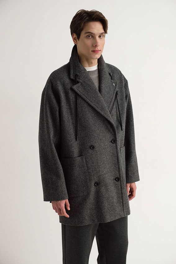 Пальто The Hills Серый