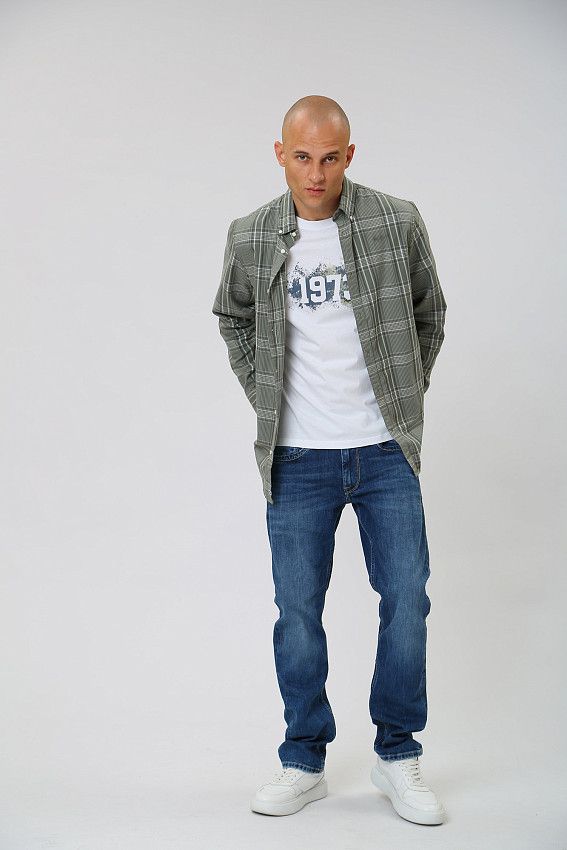 Рубашка д/р Pepe Jeans Зеленый