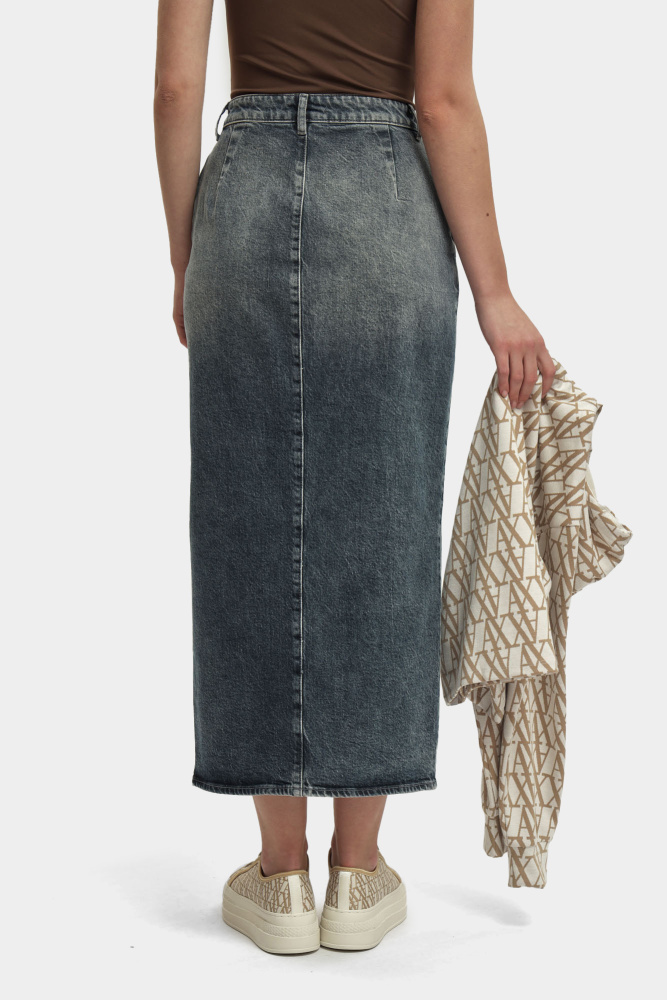 XW001190_AF12871 юбка джинсовая armani exchange 