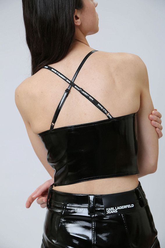 Топ Karl Lagerfeld Jeans Черный